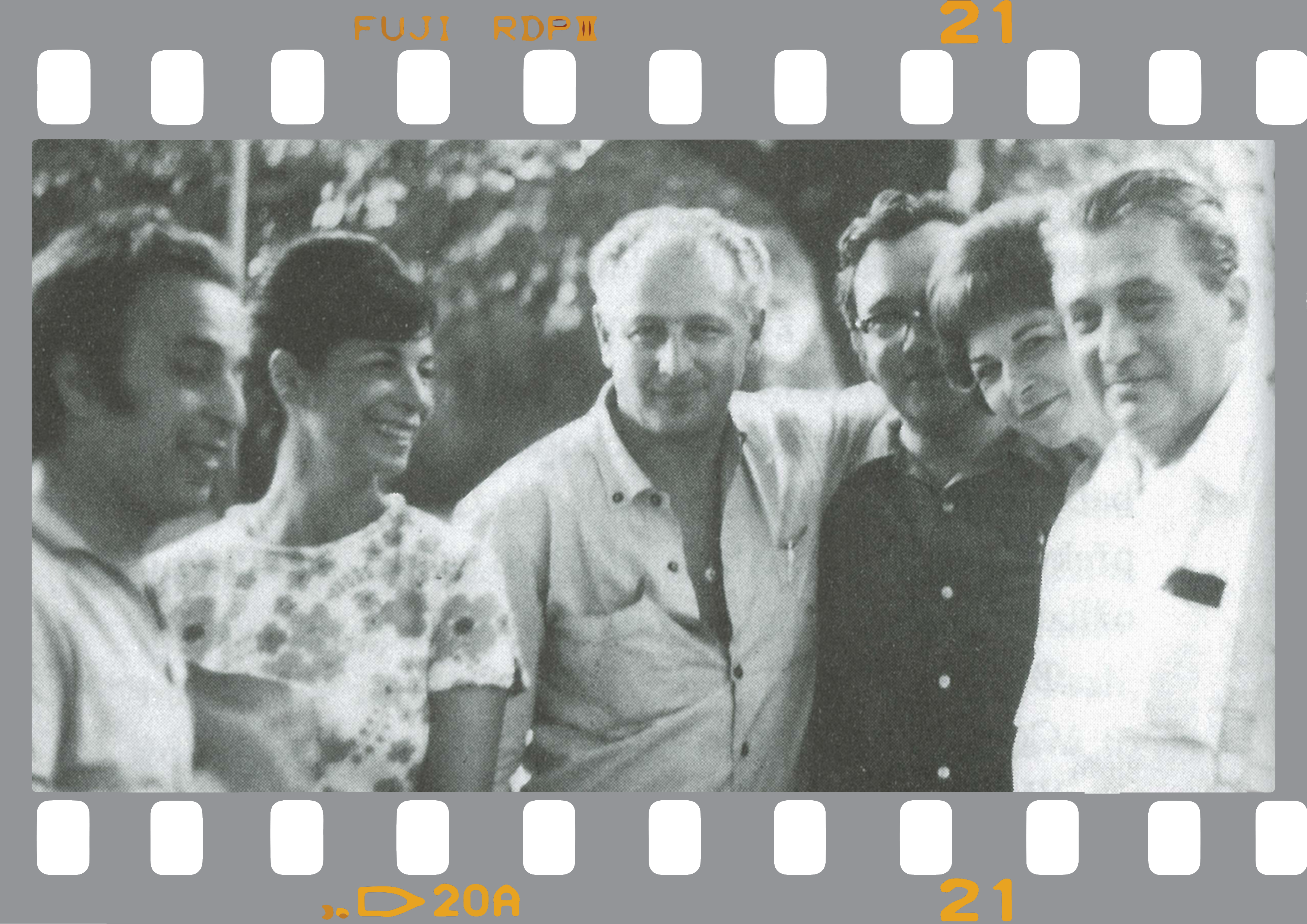 Arnošt Lustig s&nbsp;přáteli v&nbsp;USA, 70. léta