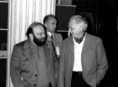 Ludvík Aškenazy s&nbsp;Arnoštem Lustigem